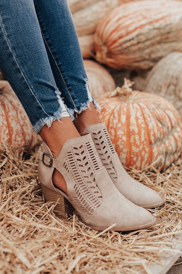Impressions The Ronan Bootie In Taupe
