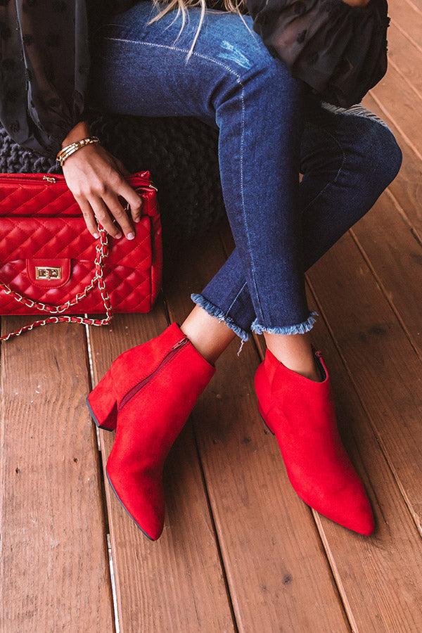 Impressions The Roselynn Faux Suede Bootie