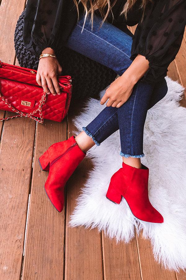 Impressions The Roselynn Faux Suede Bootie