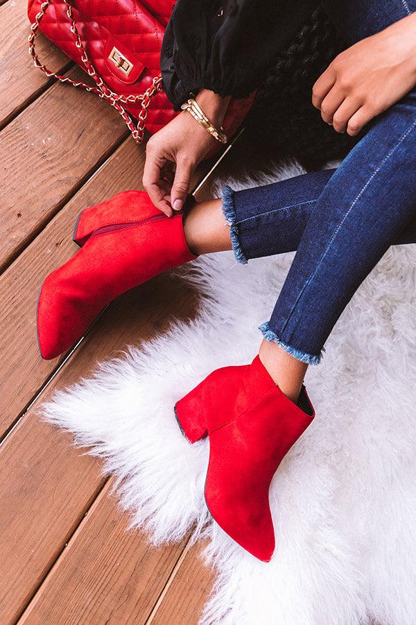 Impressions The Roselynn Faux Suede Bootie