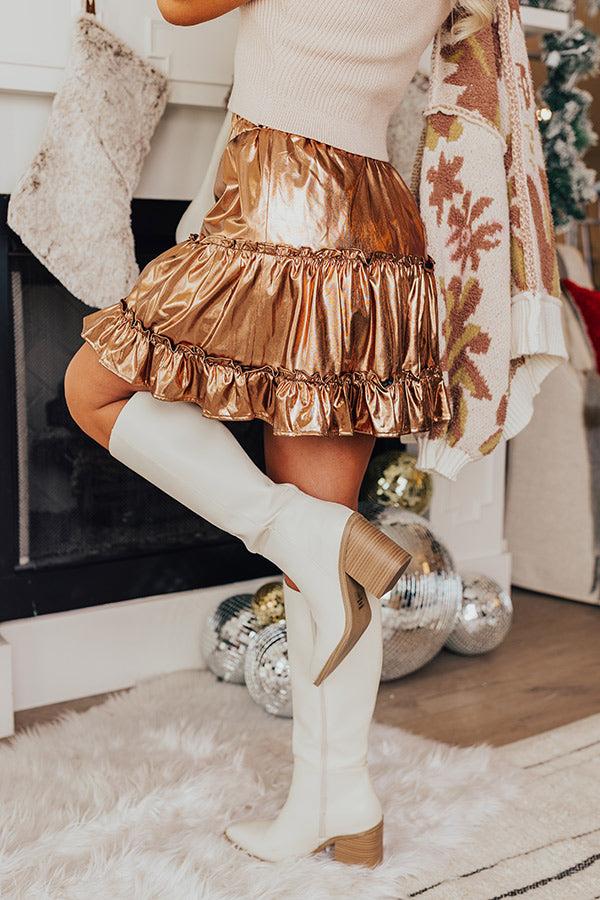 Impressions The Rowdy Metallic Skort