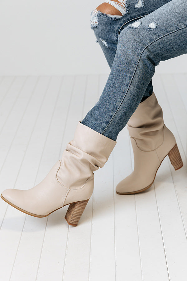 Impressions The Saleen Faux Leather Bootie