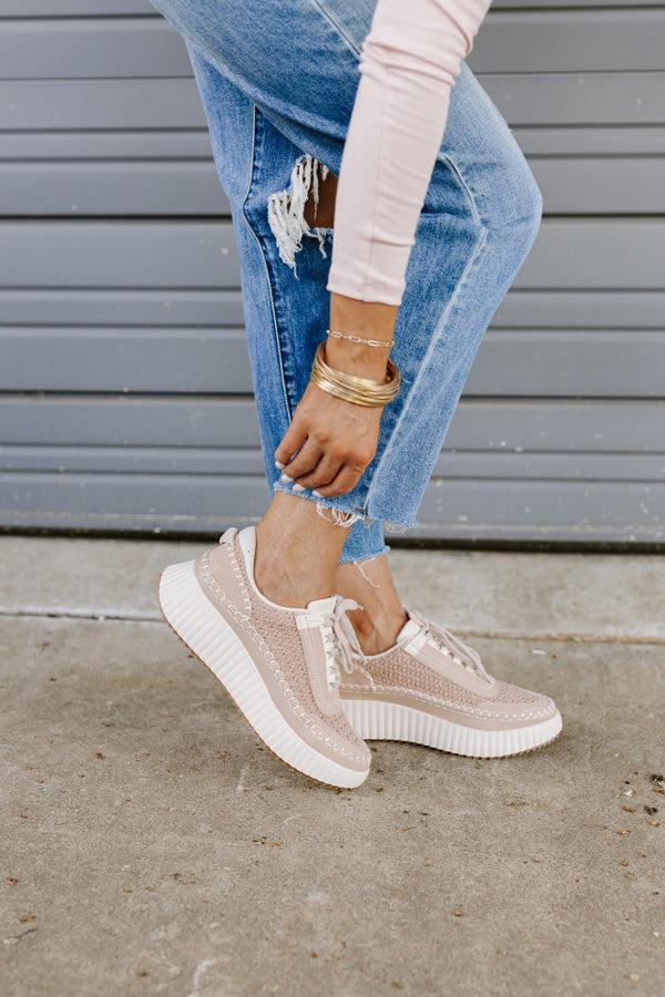 Impressions The Sean Platform Sneaker In Blush