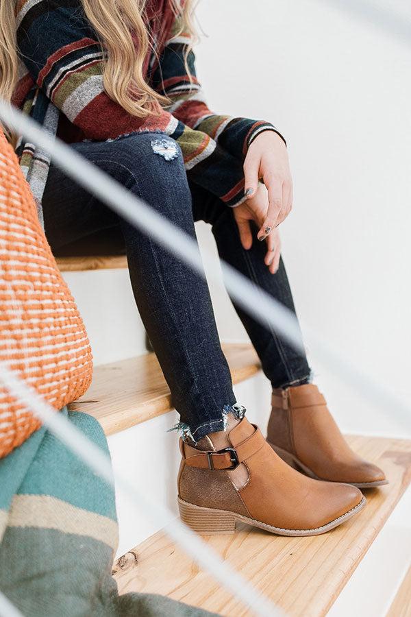 Impressions The Talia Faux Suede Leather Bootie