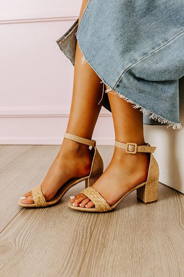Impressions The Taylor Raffia Heel