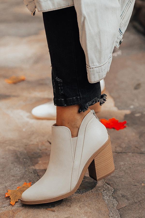 Impressions The Tuck Faux Leather Bootie
