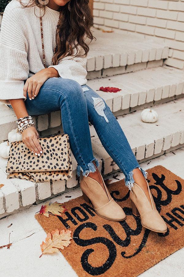 Impressions The Valerie Bootie In Khaki