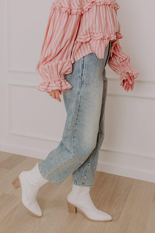 Impressions The Violet High Waist Barrel Jean