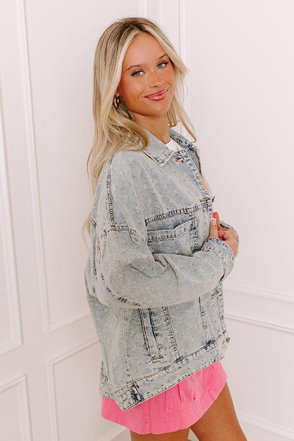 Impressions The Wendy Distressed Denim Jacket