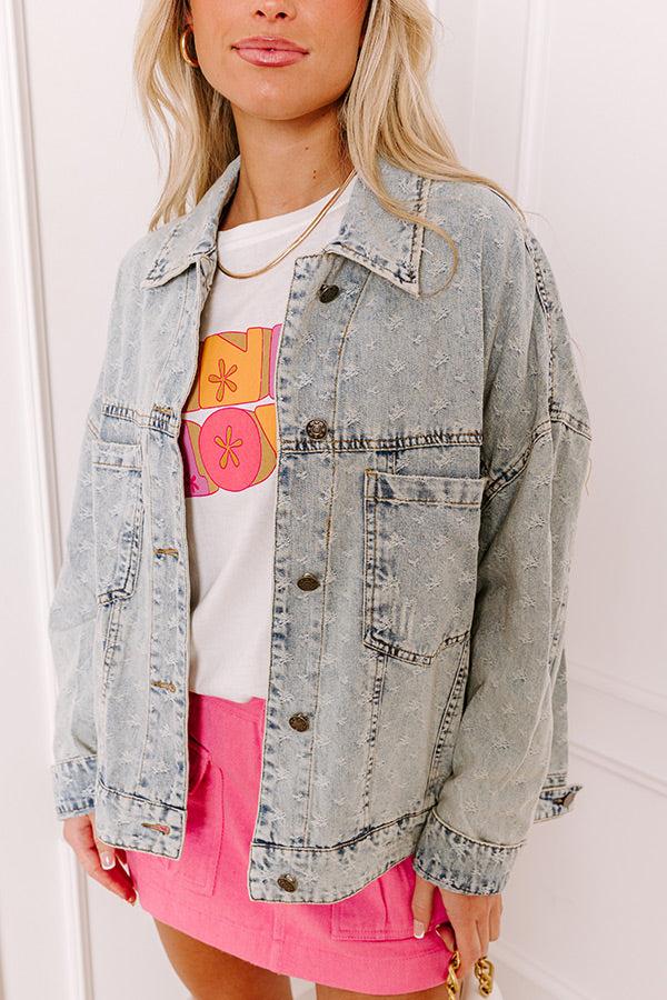 Impressions The Wendy Distressed Denim Jacket