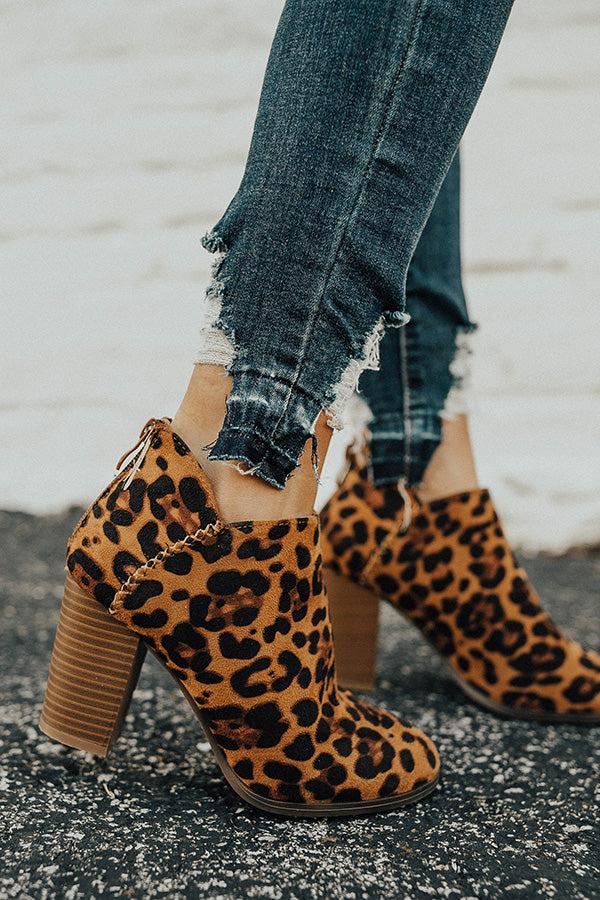 Impressions The Wren Leopard Bootie