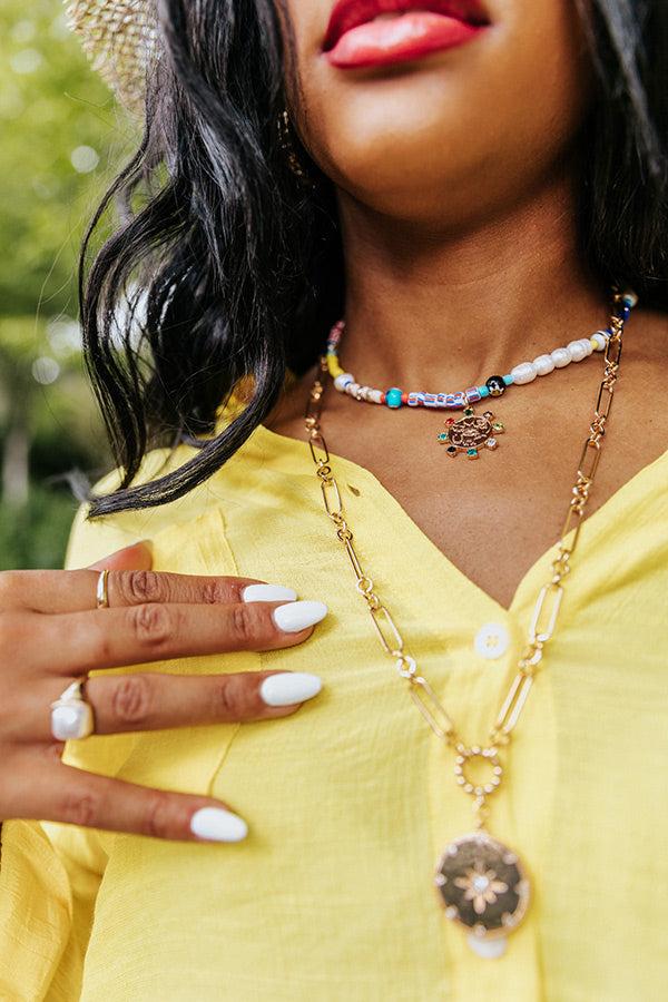 Impressions The Yacht Life For Me Layered Necklace