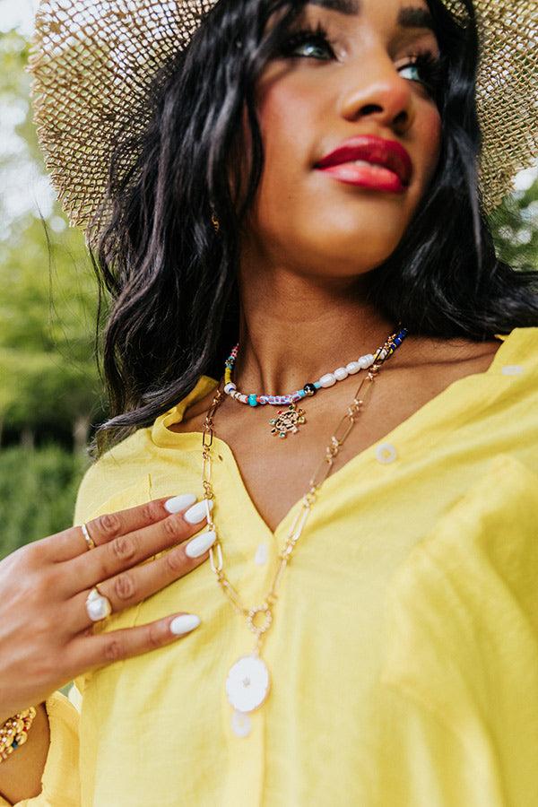 Impressions The Yacht Life For Me Layered Necklace