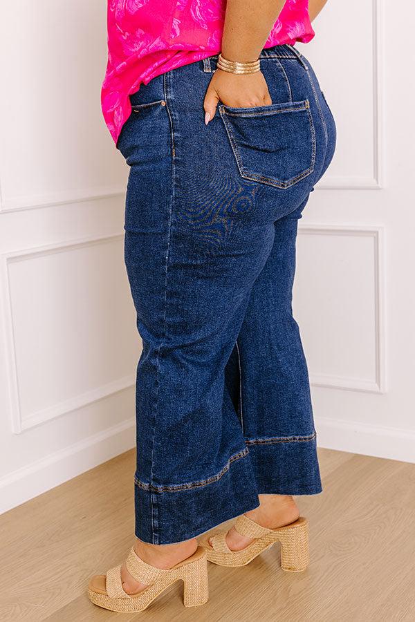 Impressions The Zoey Midrise Wide Leg Jean Curves