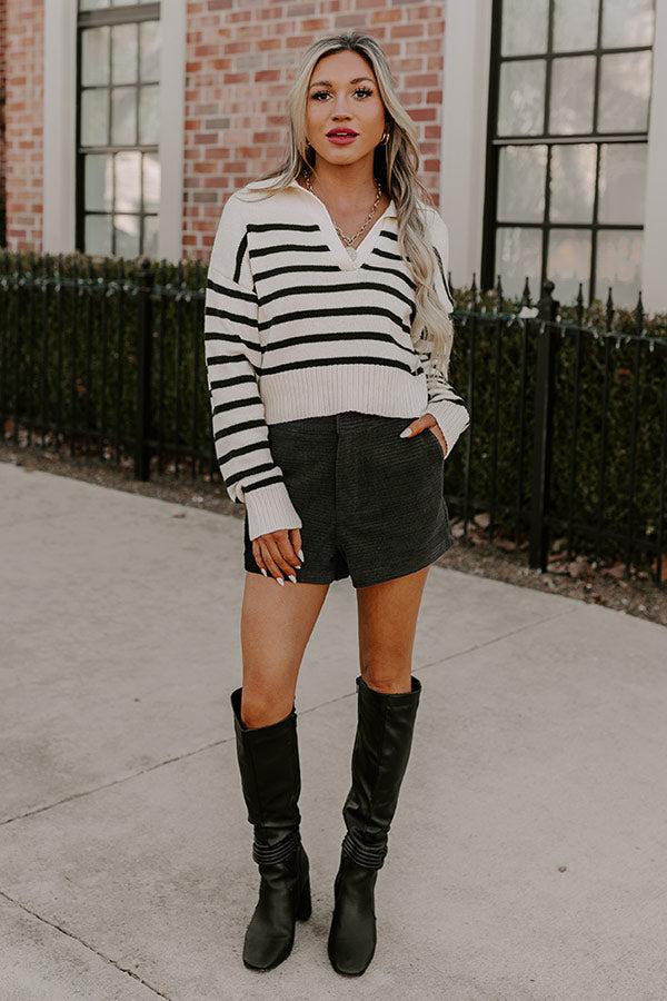 Impressions Together Forever Stipe Sweater