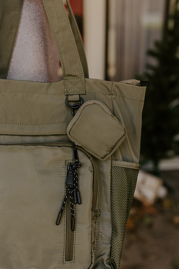 Impressions Tomorrow Is A New Day Tote In Sage