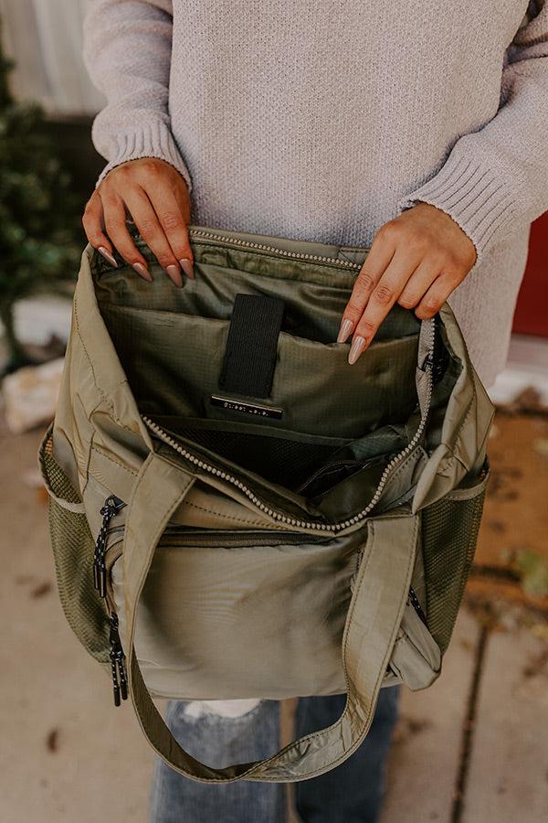 Impressions Tomorrow Is A New Day Tote In Sage