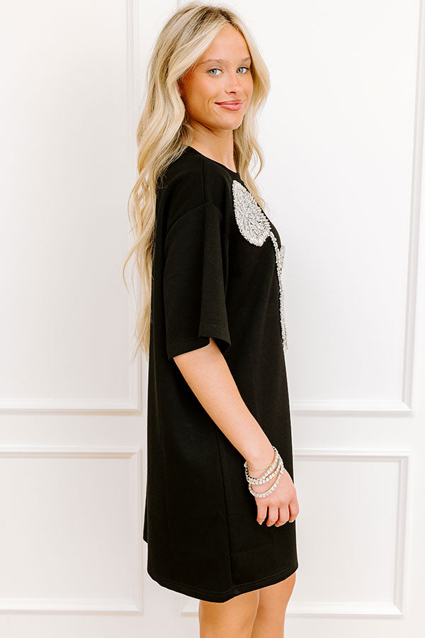 Impressions Total Spotlight Embellished Mini Dress