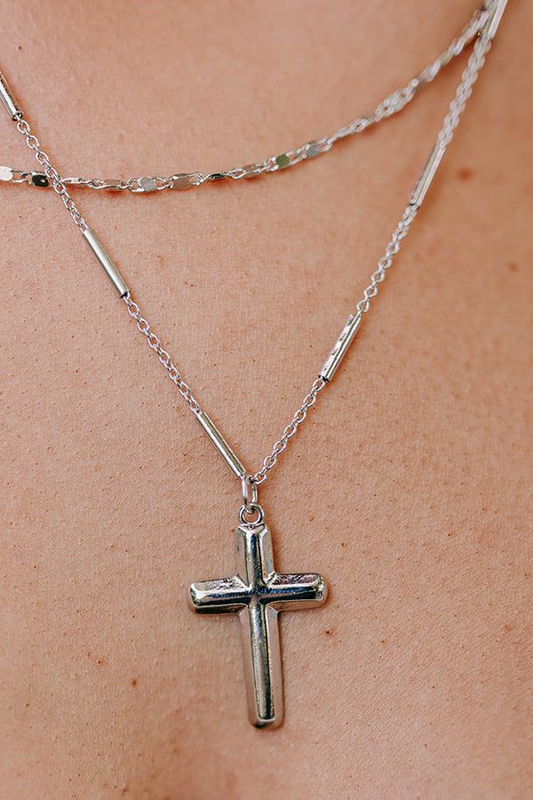 Impressions Tracking Promises Necklace In Silver