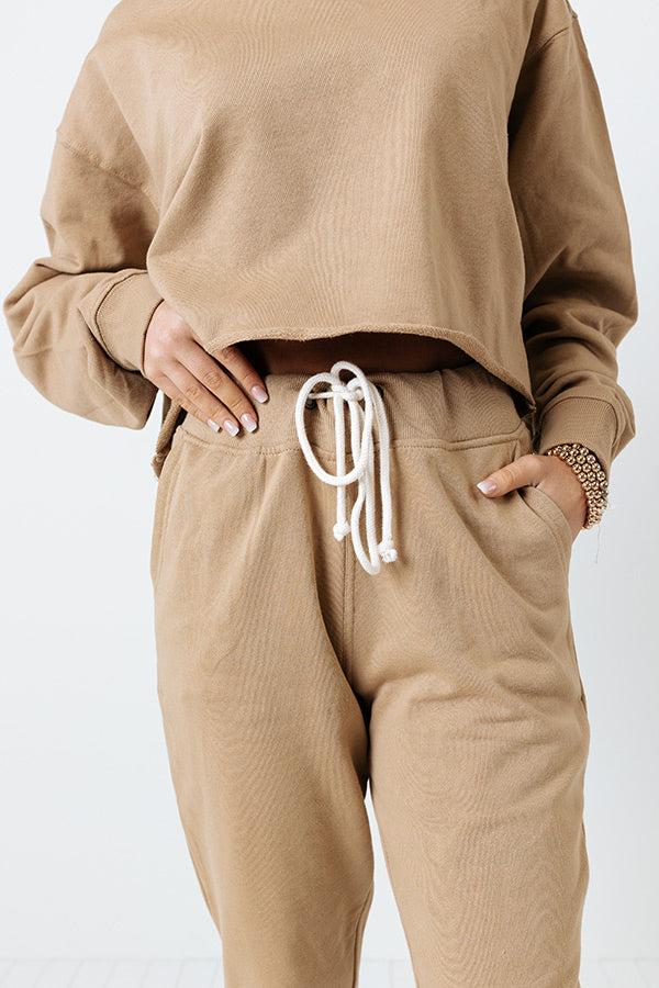 Impressions Trailside Talks Joggers In Khaki