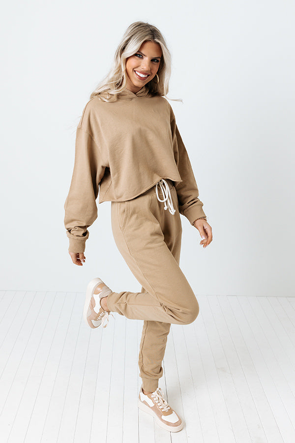 Impressions Trailside Talks Joggers In Khaki