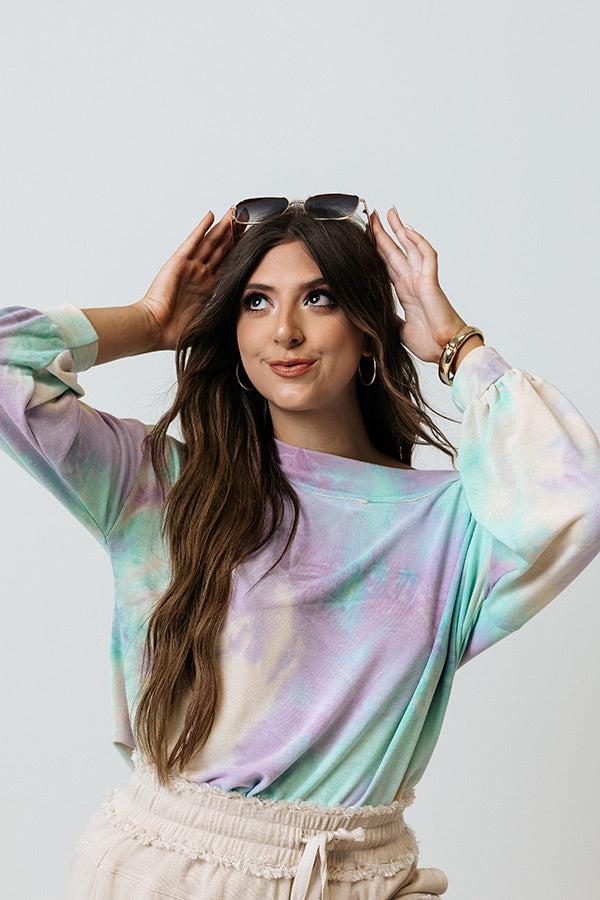 Impressions Travel Often Tie Dye Sweatshirt