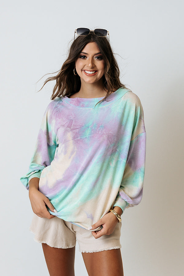Impressions Travel Often Tie Dye Sweatshirt