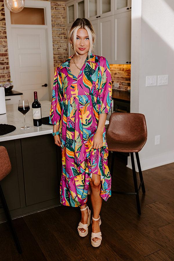 Impressions Traveling The Horizon Midi In Orchid