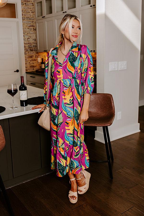 Impressions Traveling The Horizon Midi In Orchid