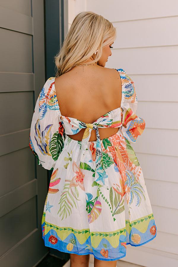Impressions Tropical Daydream Mini Dress