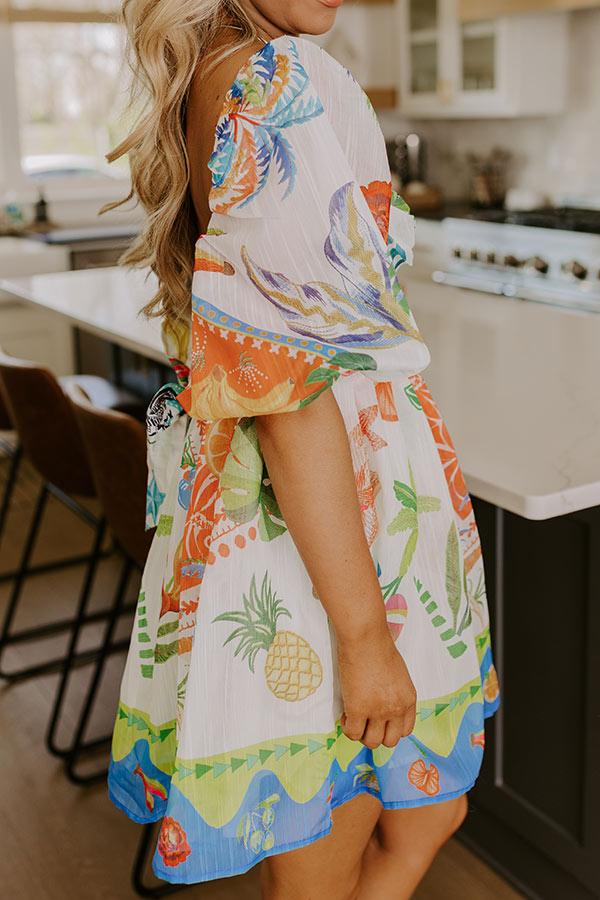 Impressions Tropical Daydream Mini Dress