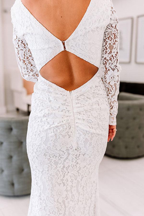 Impressions Truly Charming Lace Maxi