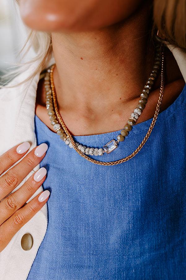 Impressions Try Your Luck Layered Necklace