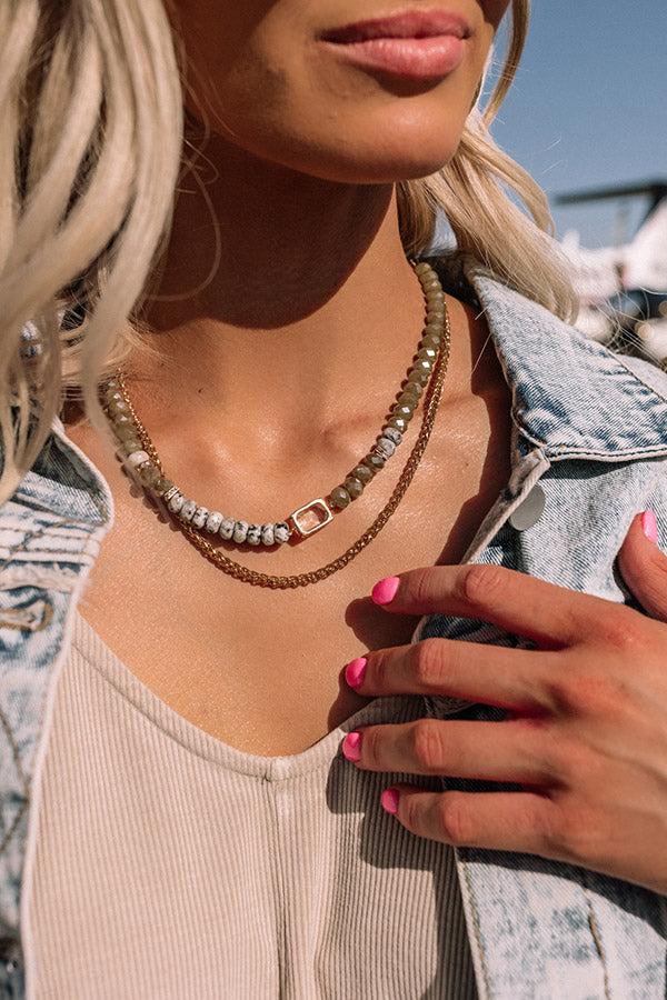 Impressions Try Your Luck Layered Necklace