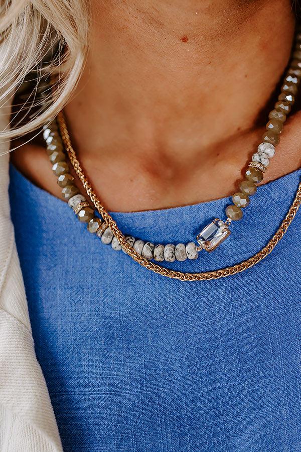 Impressions Try Your Luck Layered Necklace