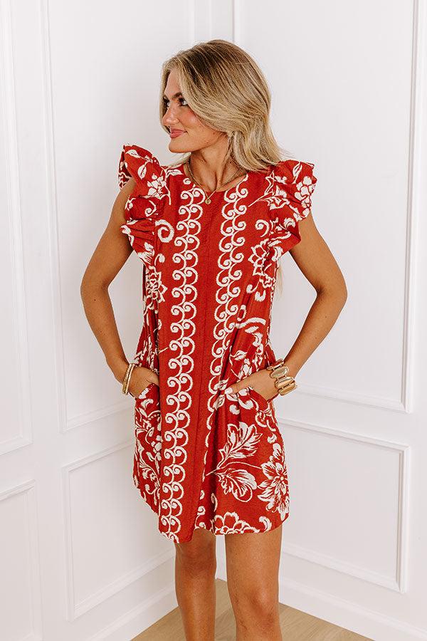 Impressions Tucson Market Floral Mini Dress