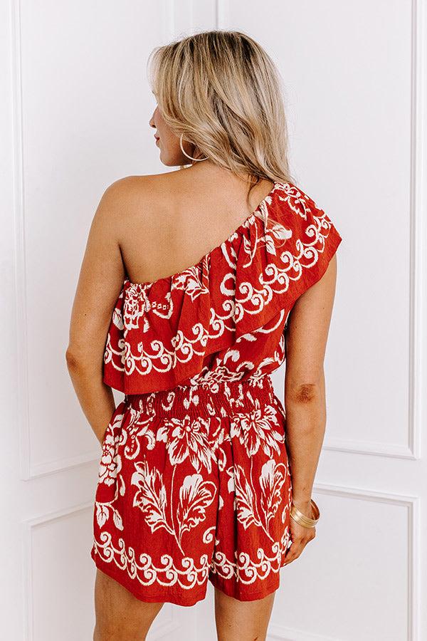 Impressions Tucson Sunset Floral Top