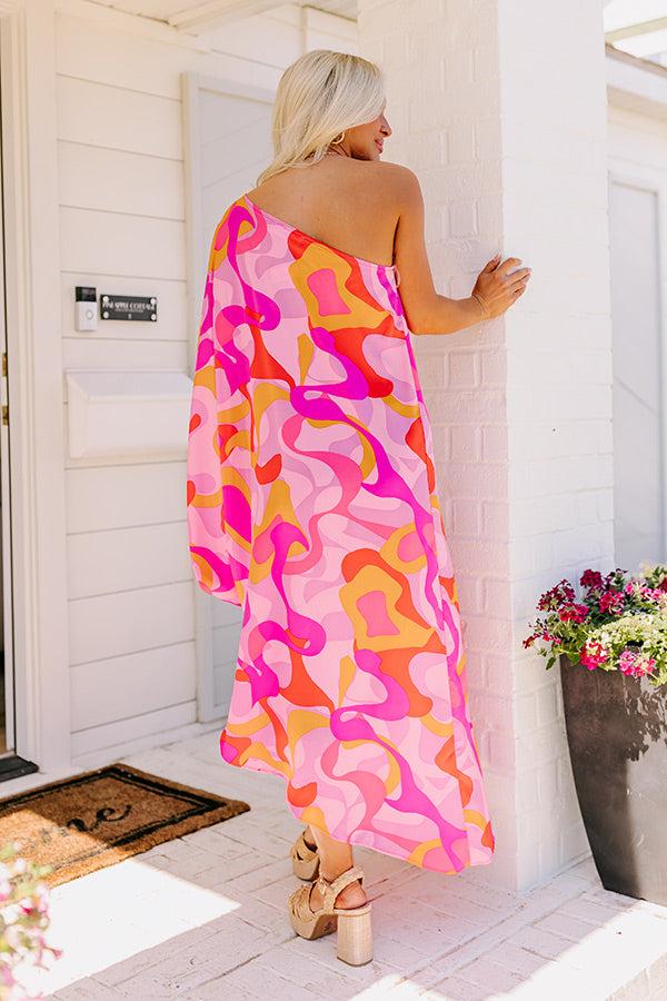 Impressions Tulum Dreaming Asymmetrical Mini Dress