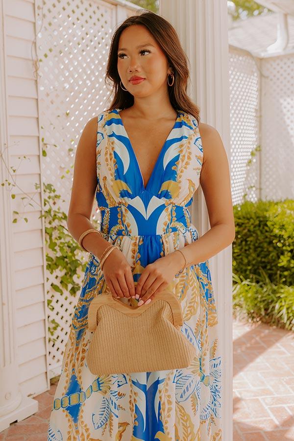 Impressions Tuscan Villa Floral Midi Dress