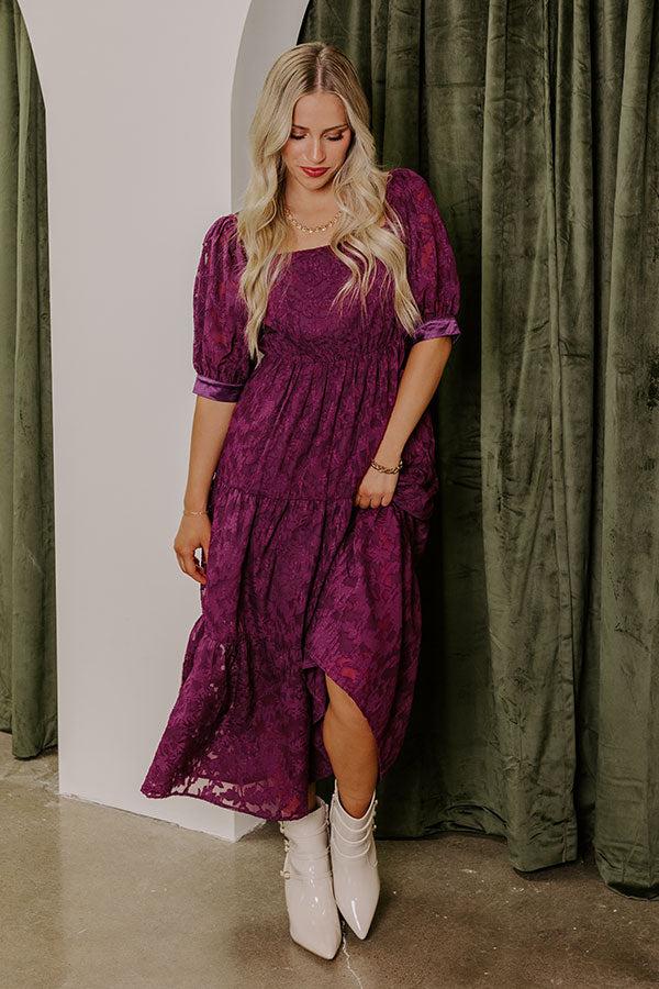 Impressions Tuscan Vineyard Jacquard Midi