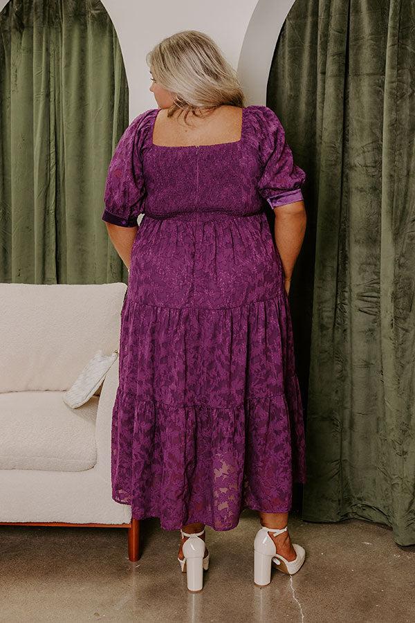 Impressions Tuscan Vineyard Jacquard Midi Curves