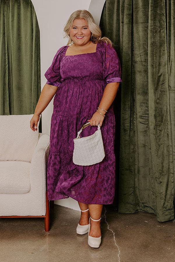 Impressions Tuscan Vineyard Jacquard Midi Curves