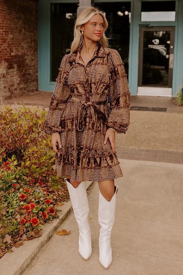 Impressions Twilight Magic Velvet Mini Dress