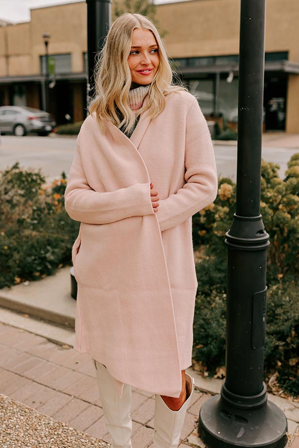 Impressions Uptown Chic Knit Coat