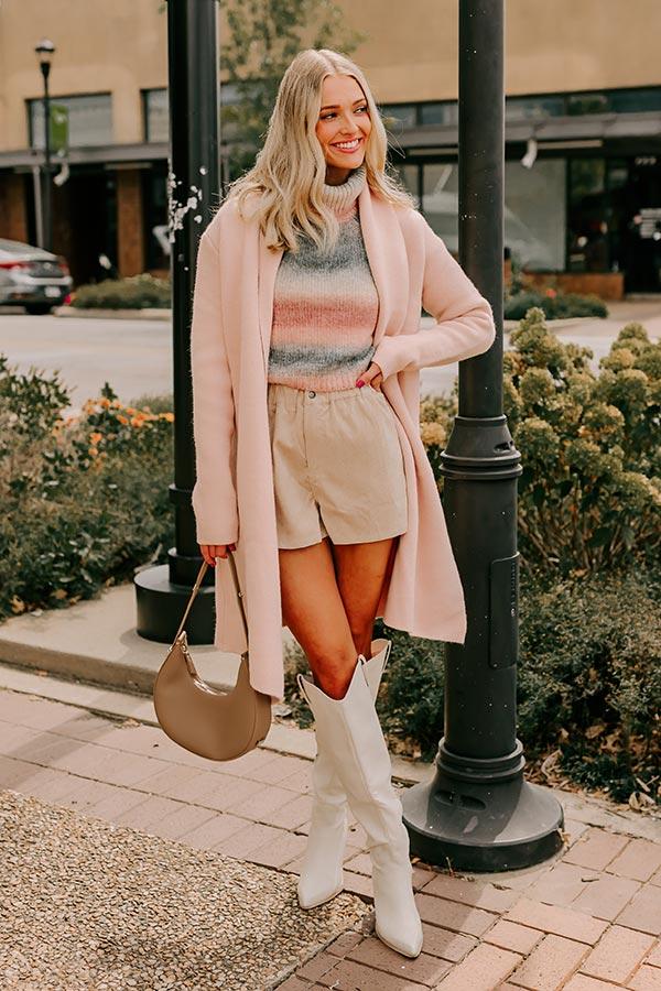 Impressions Uptown Chic Knit Coat