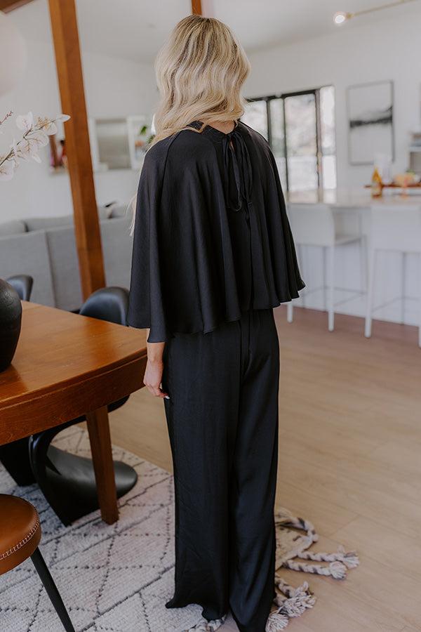 Impressions Uptown Meetup Wide Leg Jumpsuit