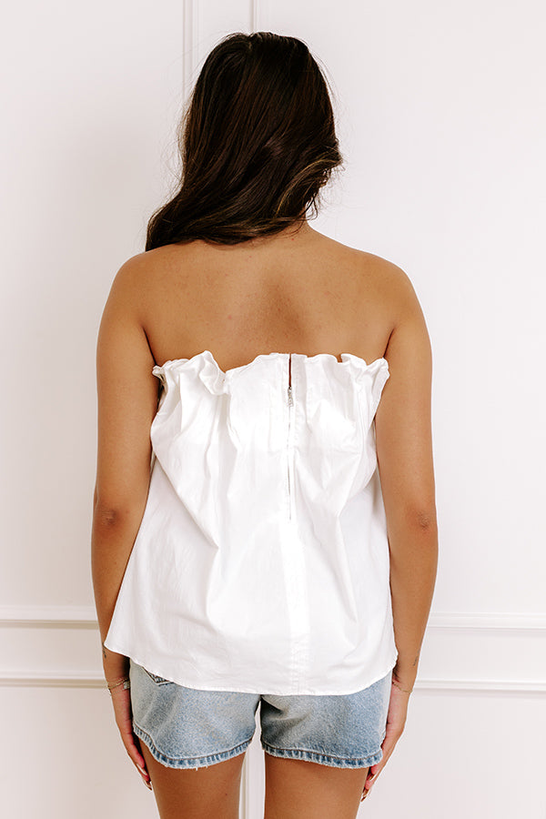 Impressions Uptown Views Pleated Top