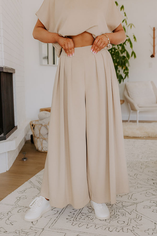 Impressions Urban Outing High Waist Wide Leg Pants