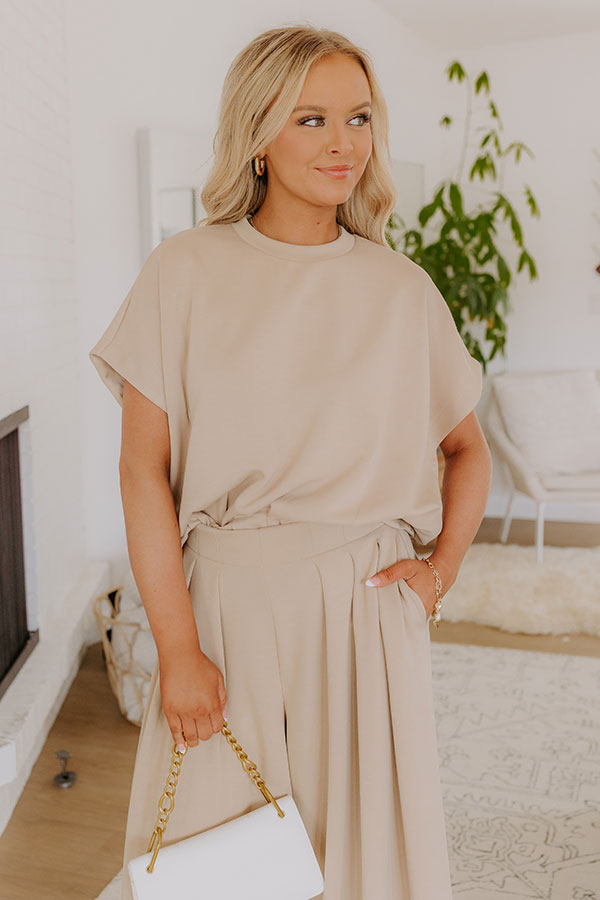 Impressions Urban Outing Pleated Top