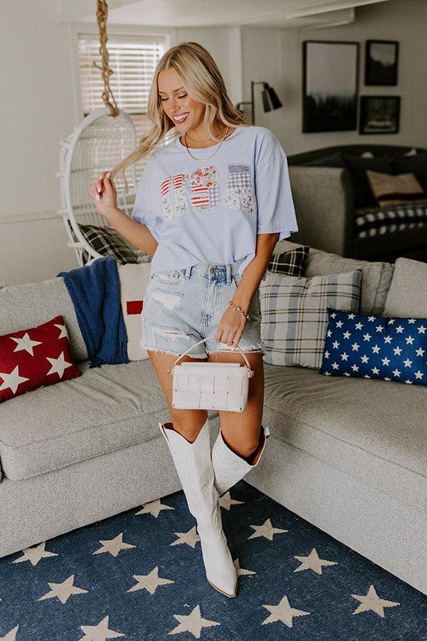 Impressions USA Dream Crop Tee